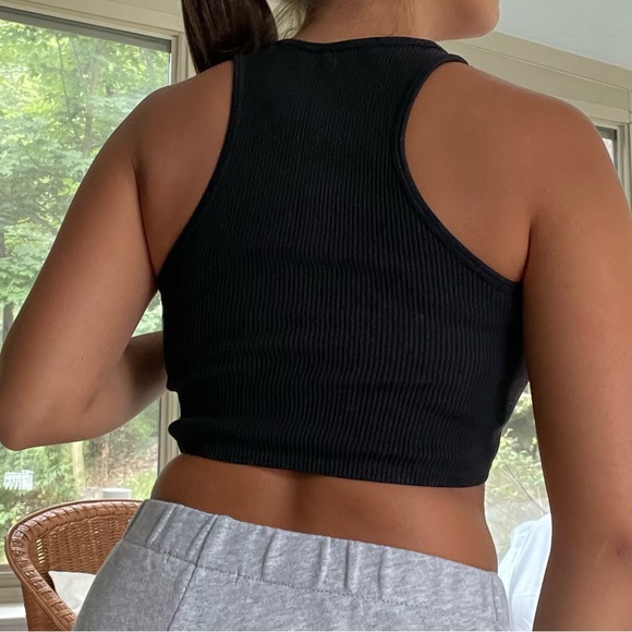 Zara high neck tank top, cropped - Picture 3 of 3
